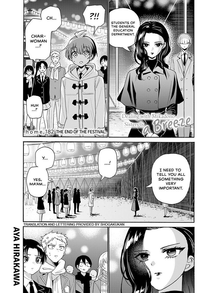 Mikado no Sanshimai wa Angai, Choroi. Chap 182 - Next Chap 183