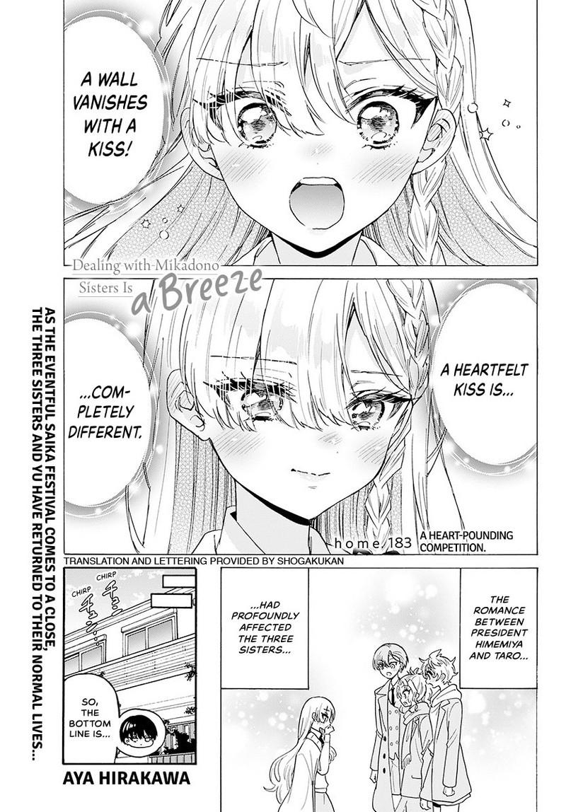 Mikado no Sanshimai wa Angai, Choroi. Chap 183 - Next Chap 184