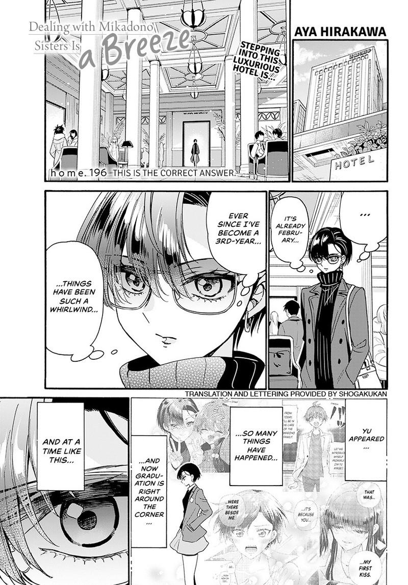 Mikado no Sanshimai wa Angai, Choroi. Chap 196 - Next Chap 197
