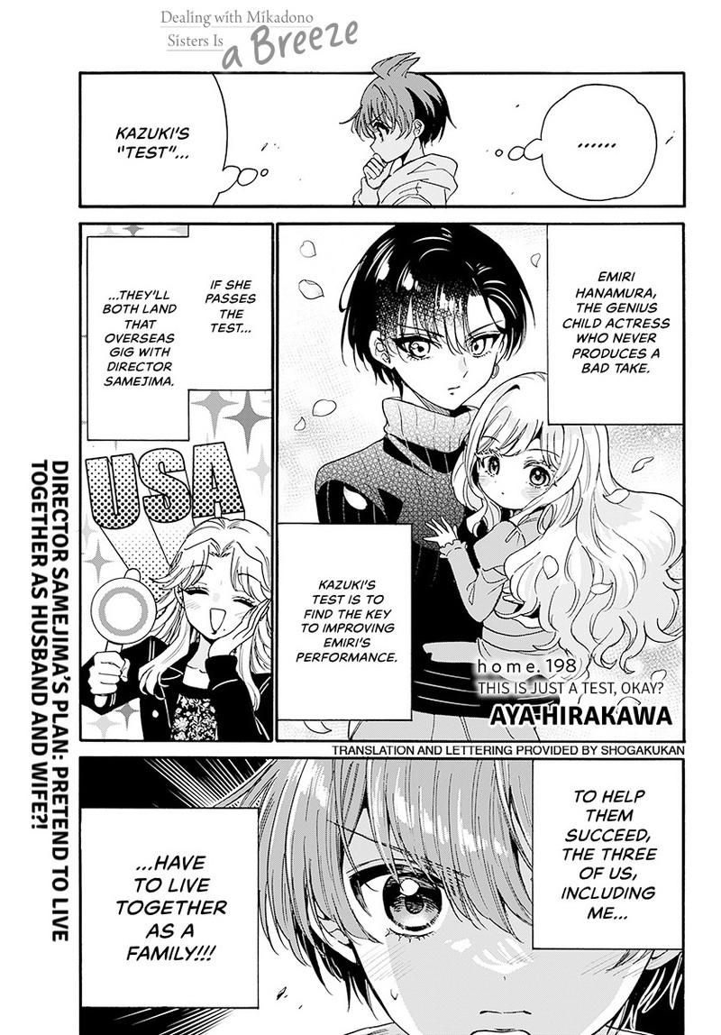 Mikado no Sanshimai wa Angai, Choroi. Chap 198 - Next Chap 199