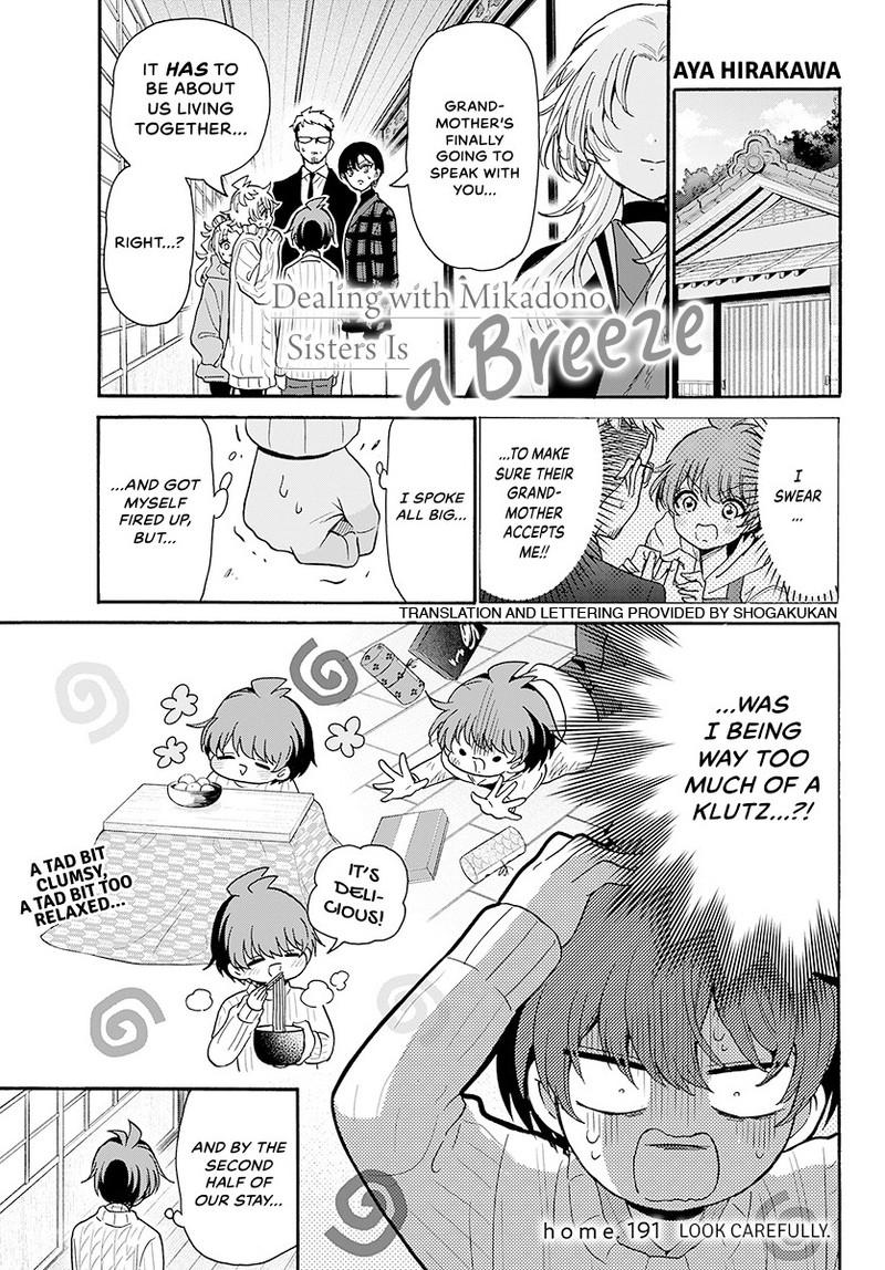 Mikado no Sanshimai wa Angai, Choroi. Chap 191 - Next Chap 192