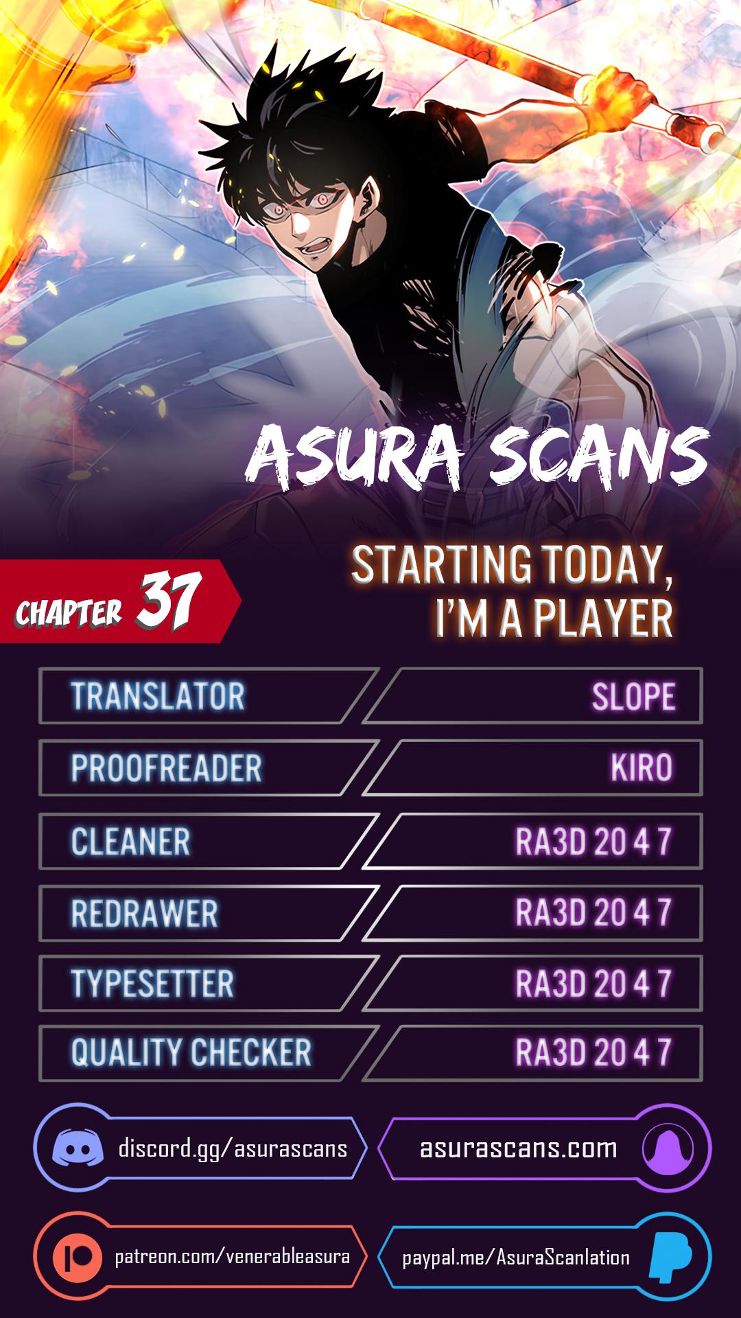 Player From Today Onwards Chap 37 - Next Chap 38