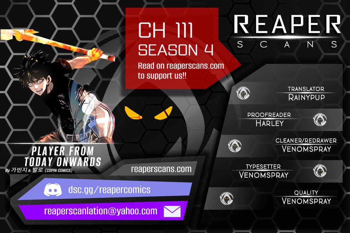 Player From Today Onwards Chap 111 - Next Chap 112
