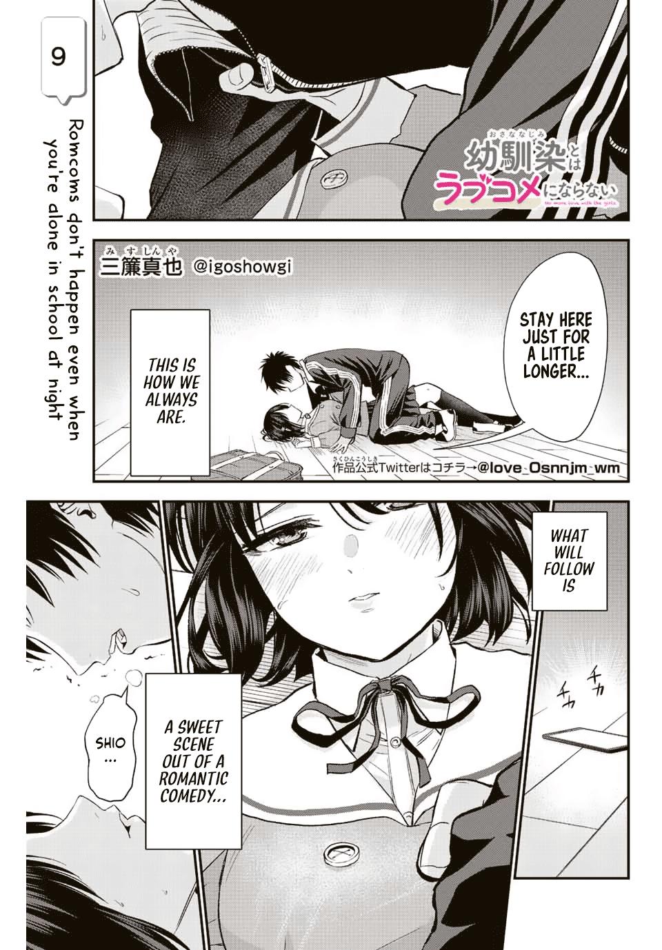 Osananajimi to wa Love Comedy ni Naranai Chap 9 - Next Chap 10