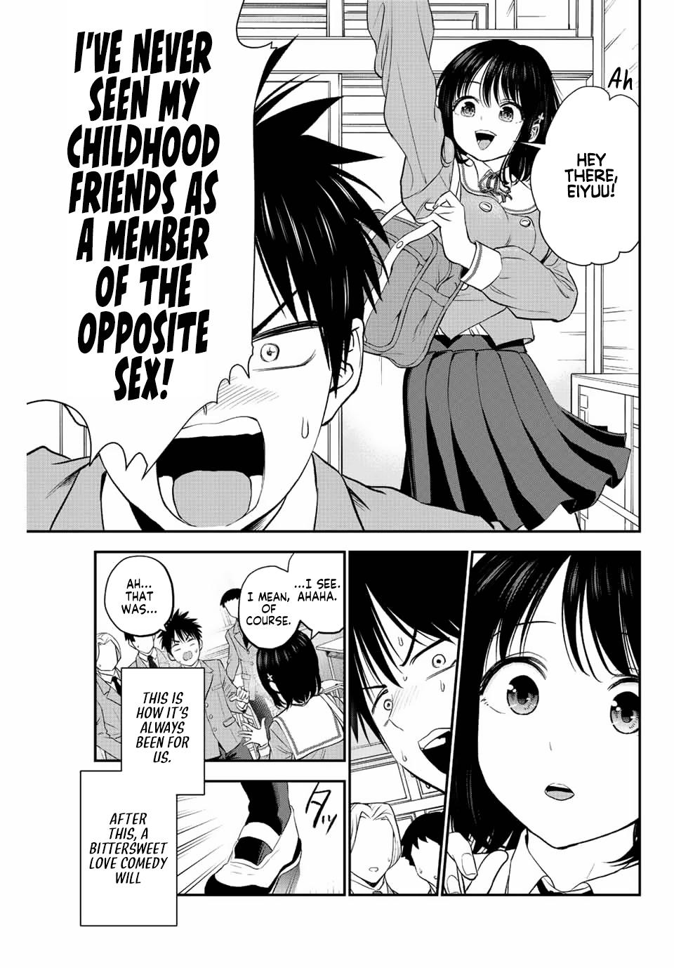 Osananajimi to wa Love Comedy ni Naranai Chap 3 - Next Chap 4