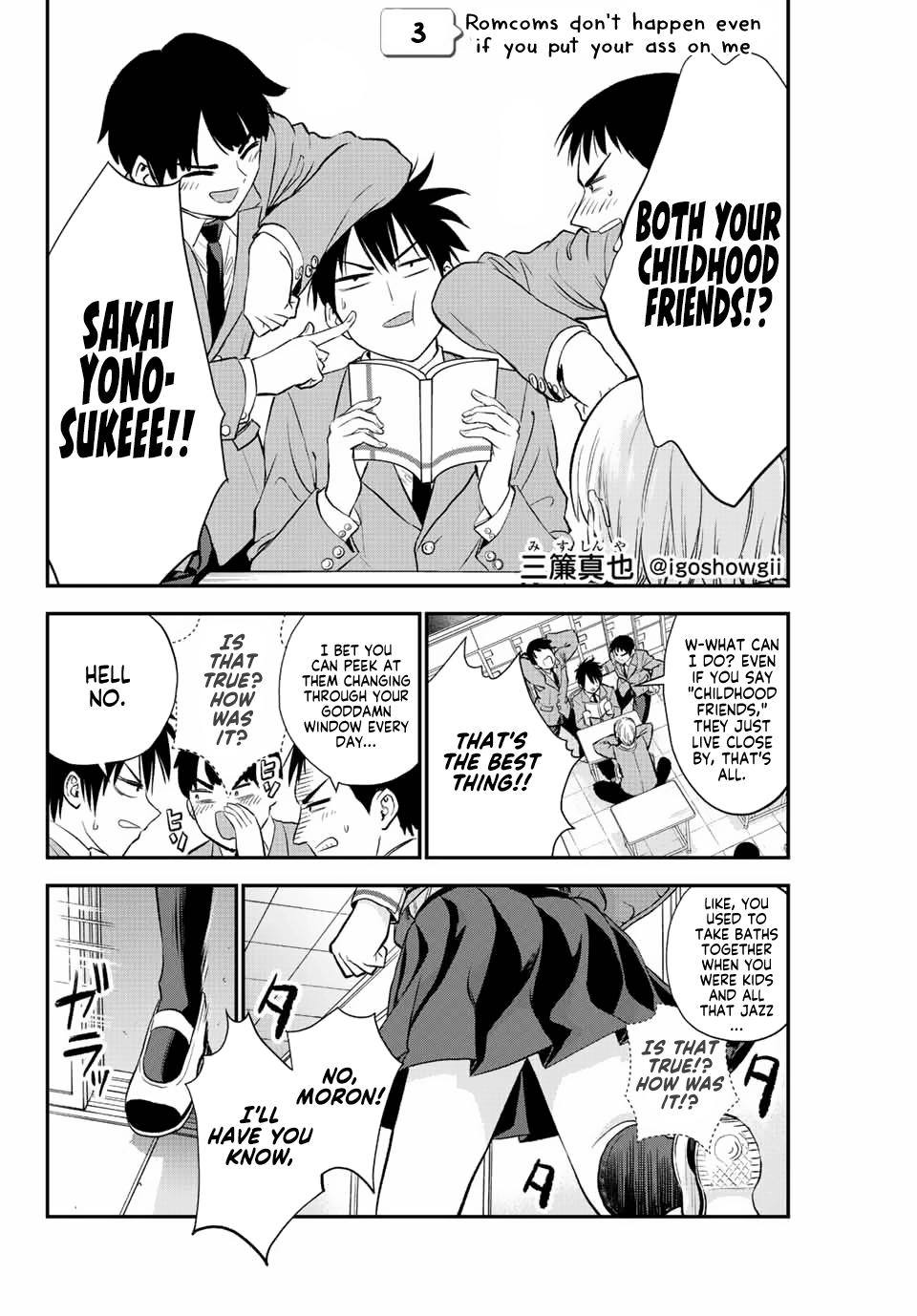 Osananajimi to wa Love Comedy ni Naranai Chap 3 - Next Chap 4