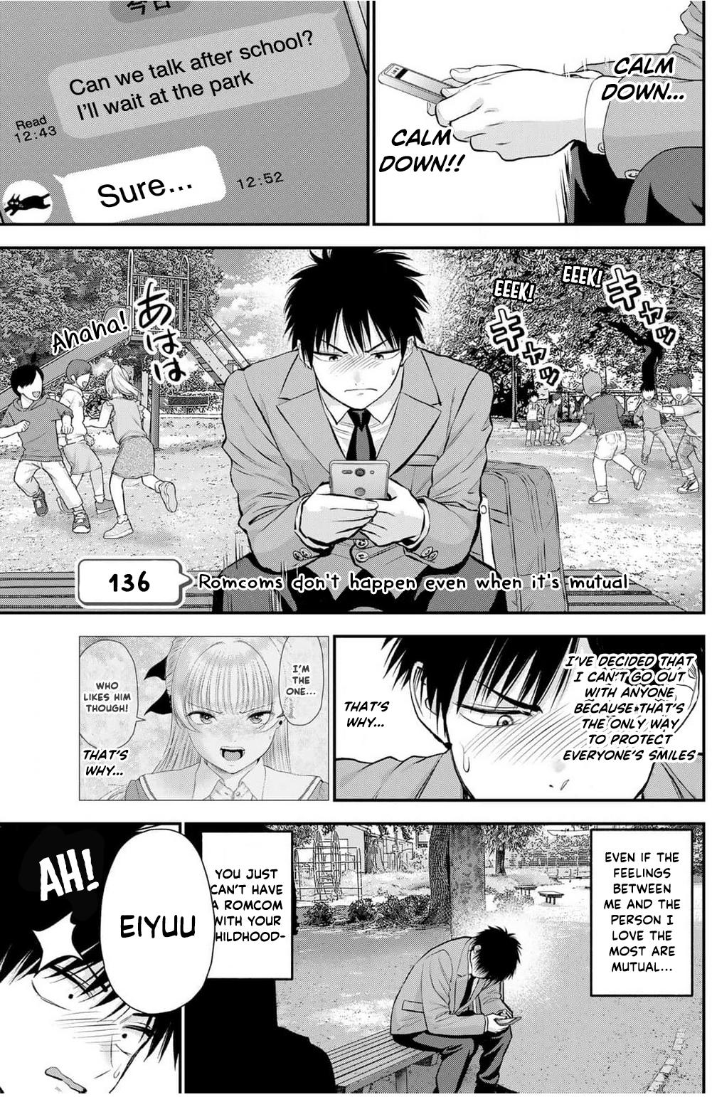 Osananajimi to wa Love Comedy ni Naranai Chap 136 - Next Chap 137