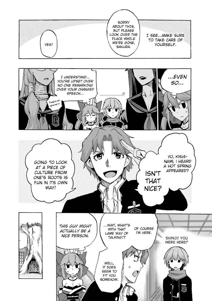 Fate/Extra CCC: Fox Tail Chap 19 - Next Chap 20