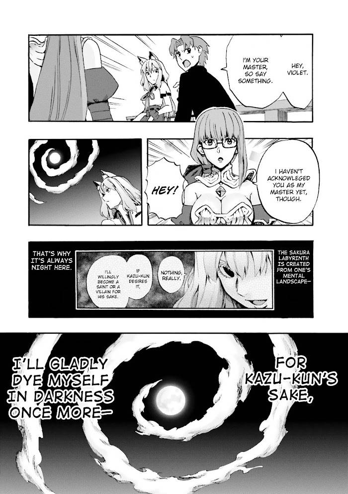 Fate/Extra CCC: Fox Tail Chap 27 - Next Chap 28