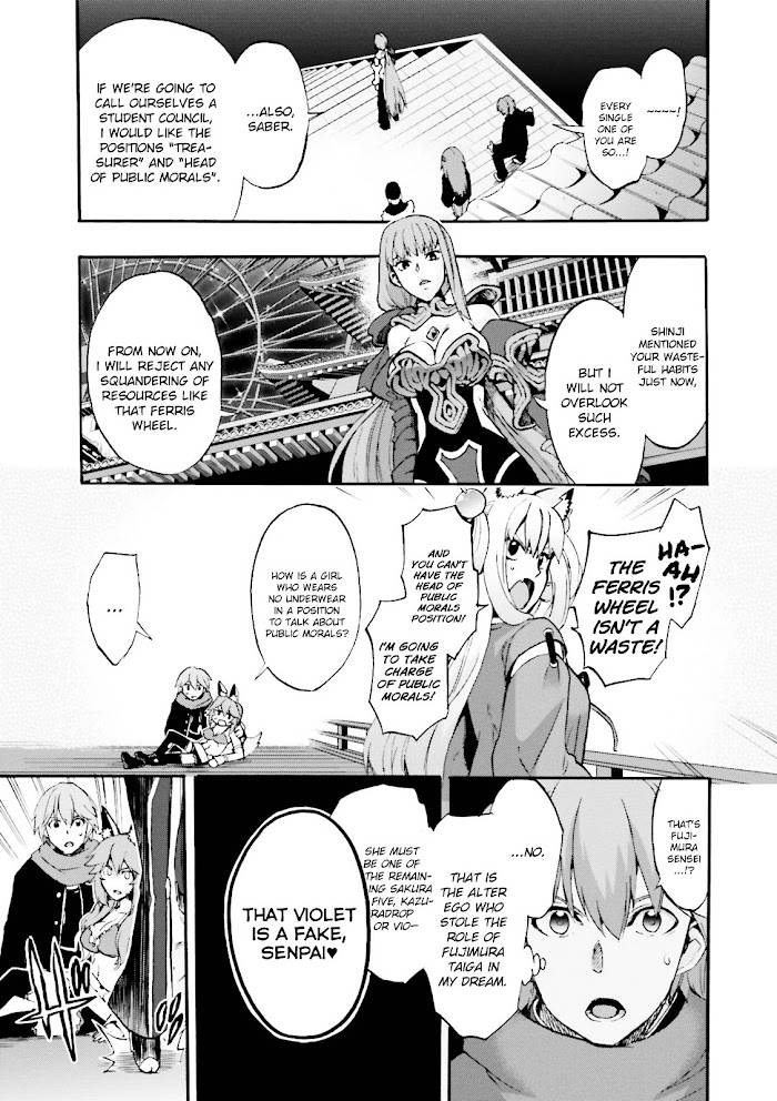 Fate/Extra CCC: Fox Tail Chap 25 - Next Chap 26