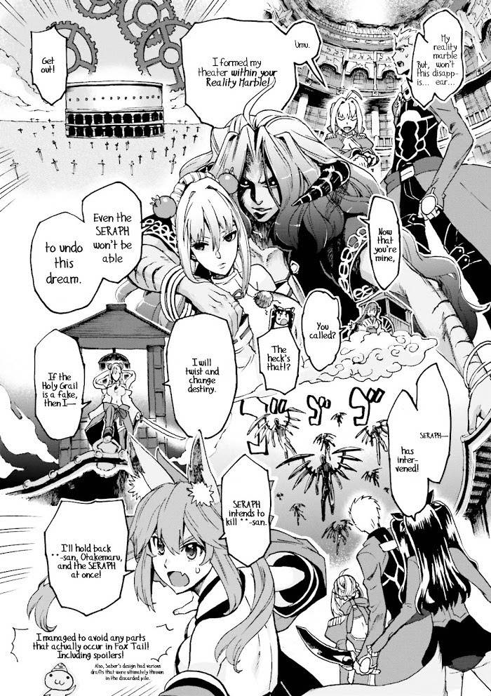 Fate/Extra CCC: Fox Tail Chap 25.1 - Next Chap 26.1