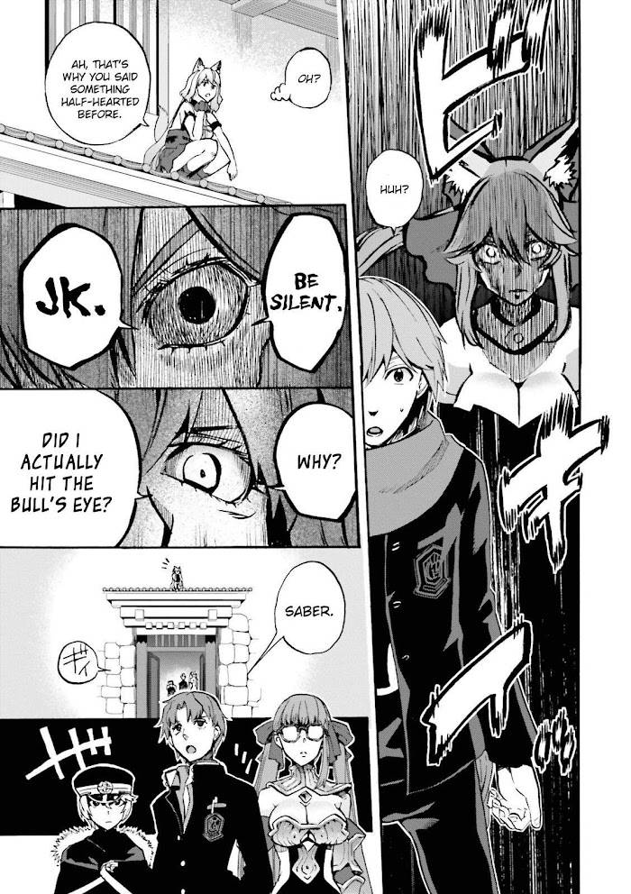 Fate/Extra CCC: Fox Tail Chap 28 - Next Chap 29