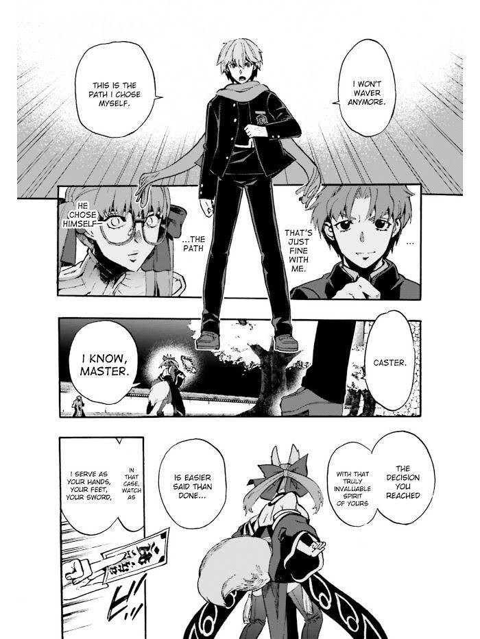 Fate/Extra CCC: Fox Tail Chap 35.1 - Next Chap 36.1