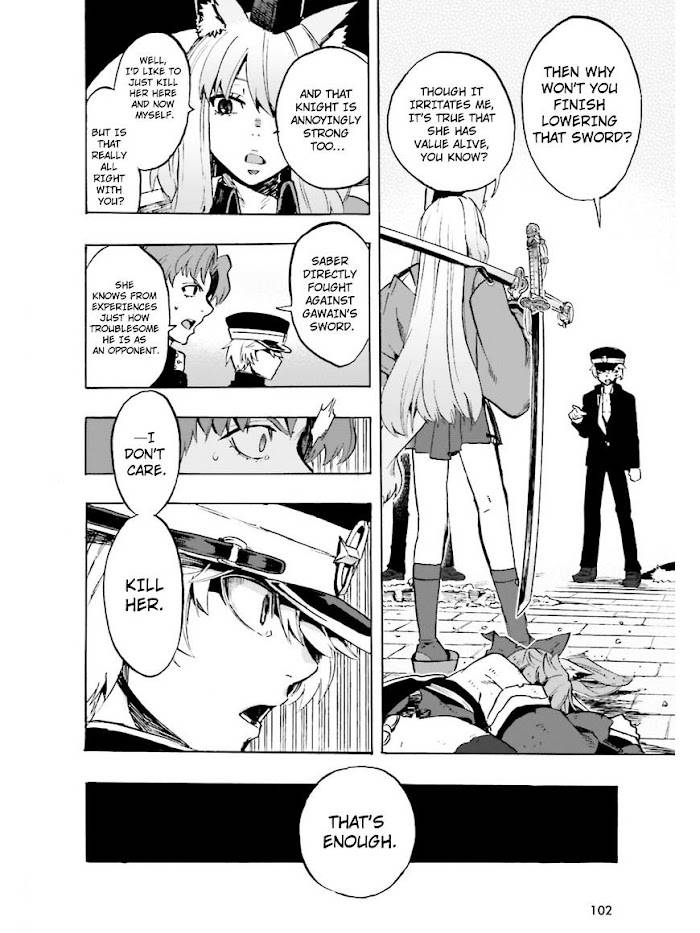 Fate/Extra CCC: Fox Tail Chap 39 - Next Chap 40