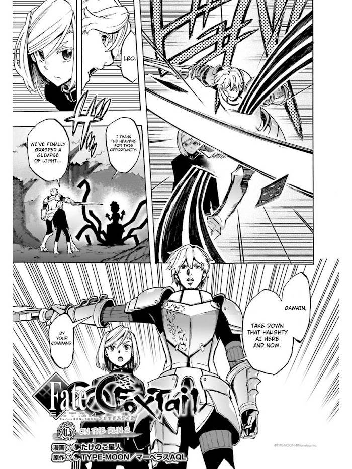 Fate/Extra CCC: Fox Tail Chap 40.5 - Next Chap 41.5