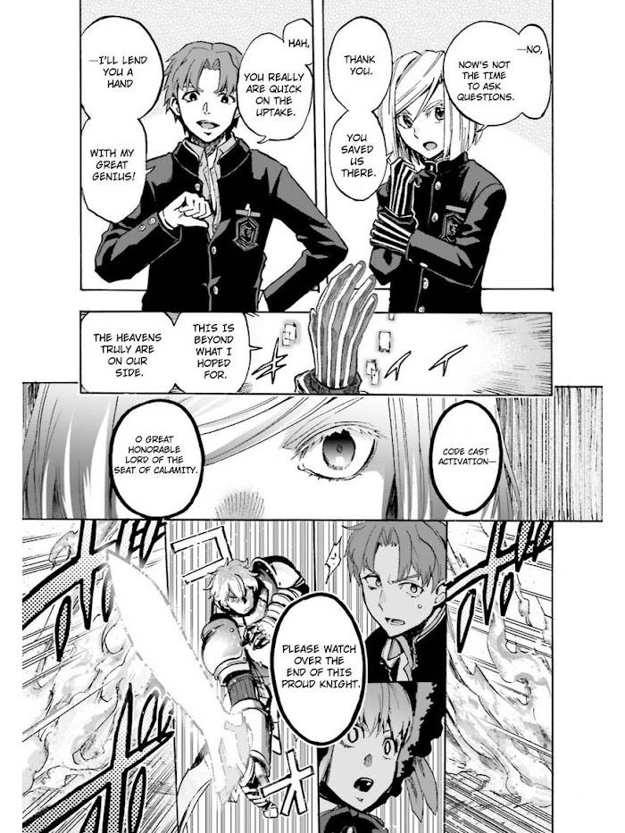 Fate/Extra CCC: Fox Tail Chap 40.5 - Next Chap 41.5