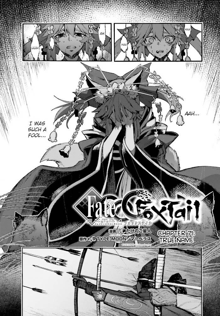 Fate/Extra CCC: Fox Tail Chap 71 - Next Chap 72