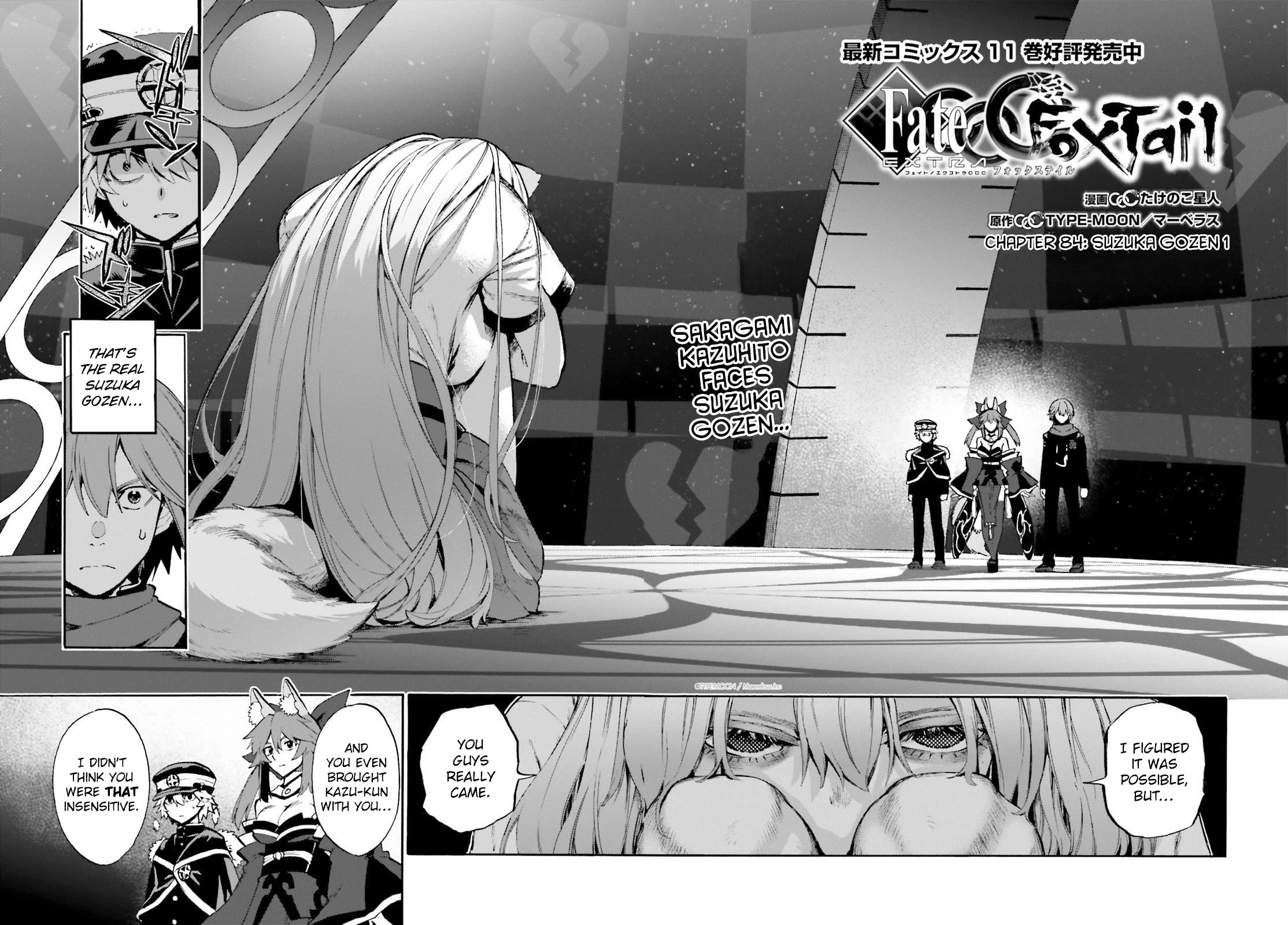 Fate/Extra CCC: Fox Tail Chap 84 - Next Chap 85