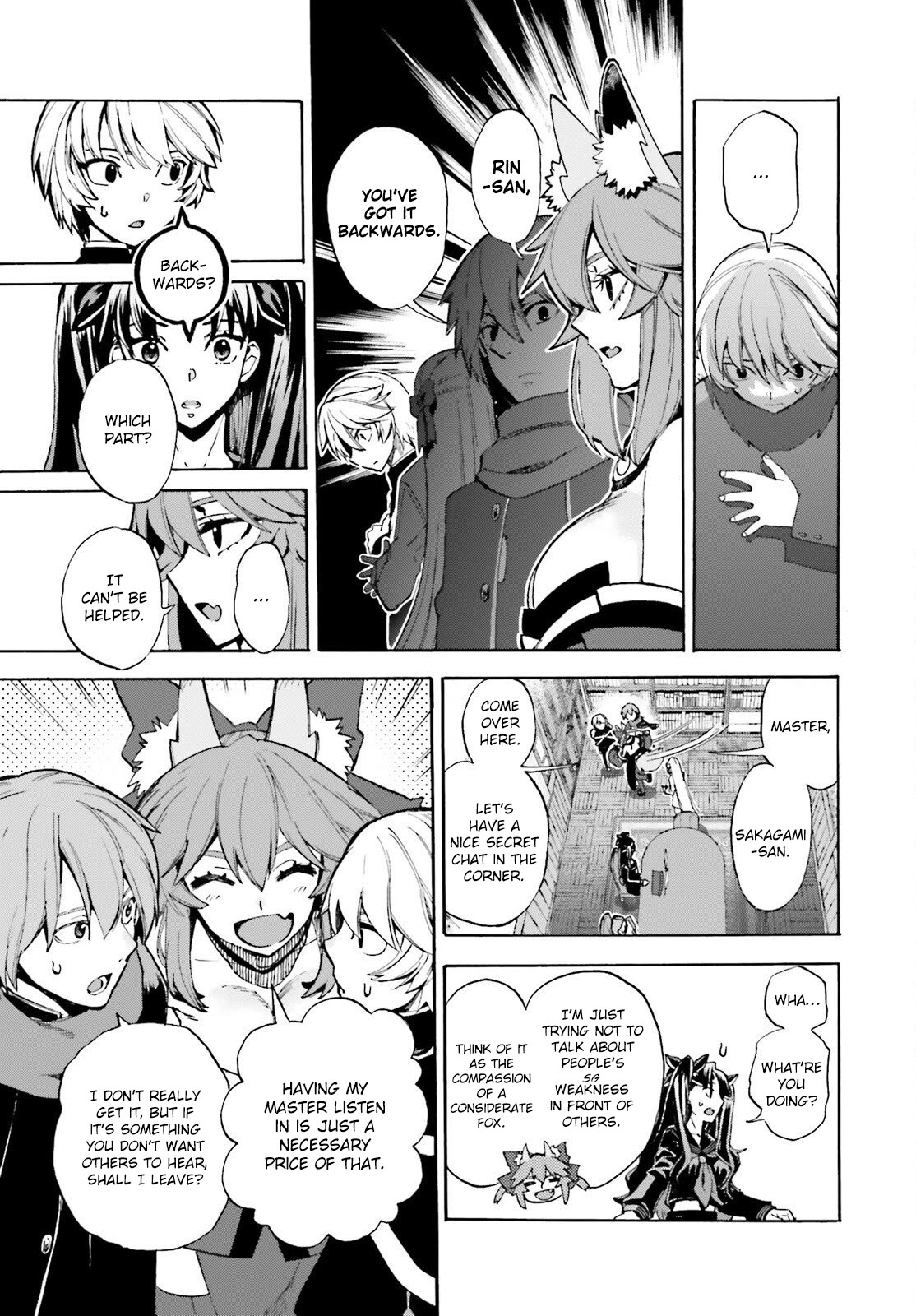 Fate/Extra CCC: Fox Tail Chap 81 - Next Chap 82
