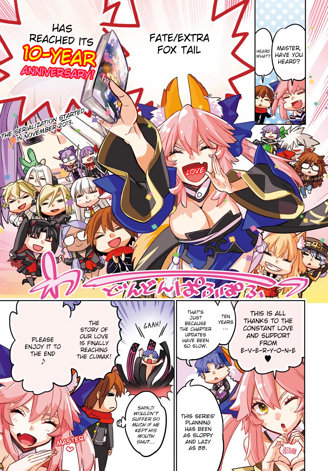 Fate/Extra CCC: Fox Tail Chap 82 - Next Chap 83