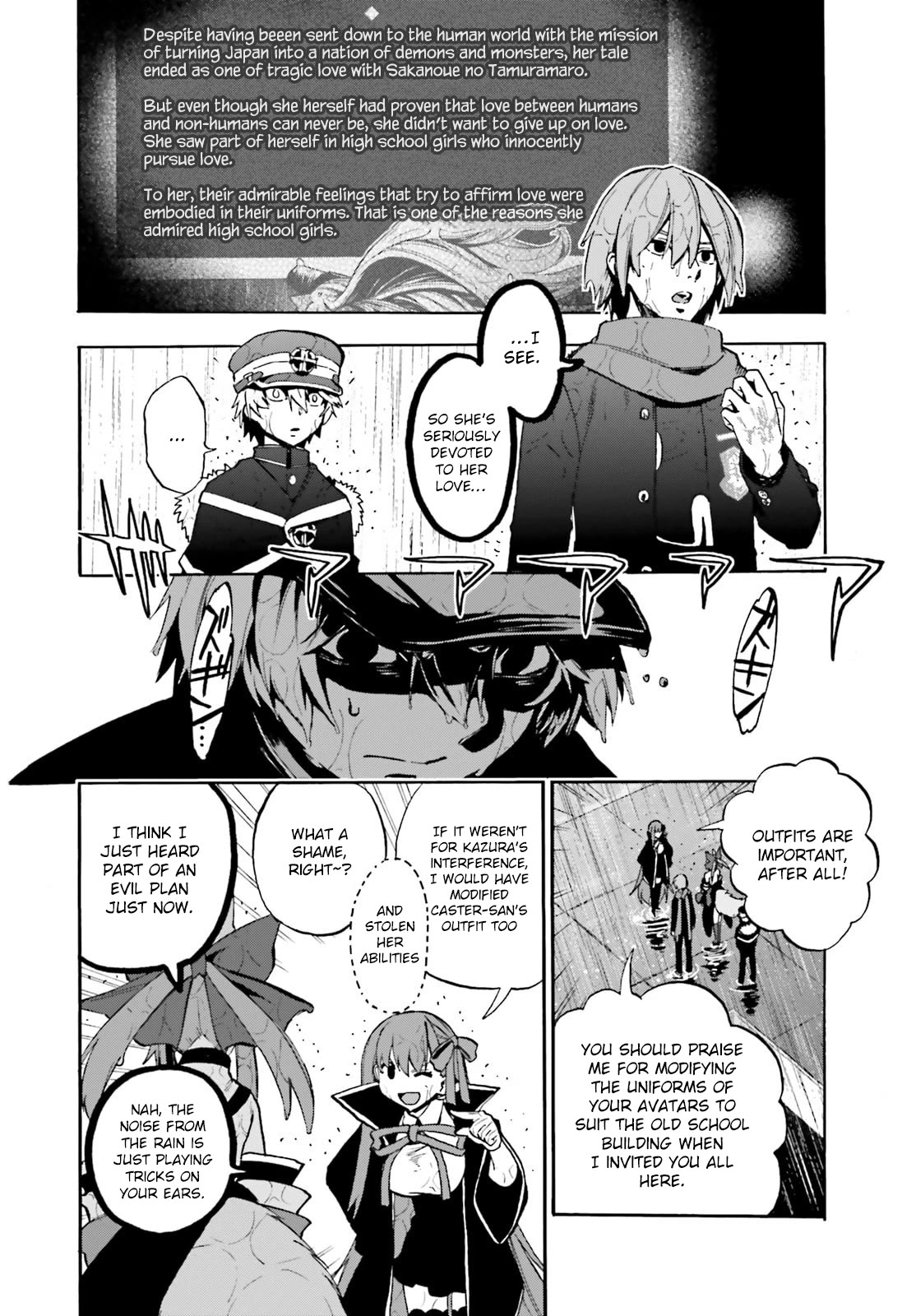 Fate/Extra CCC: Fox Tail Chap 82.5 - Next Chap 83.5