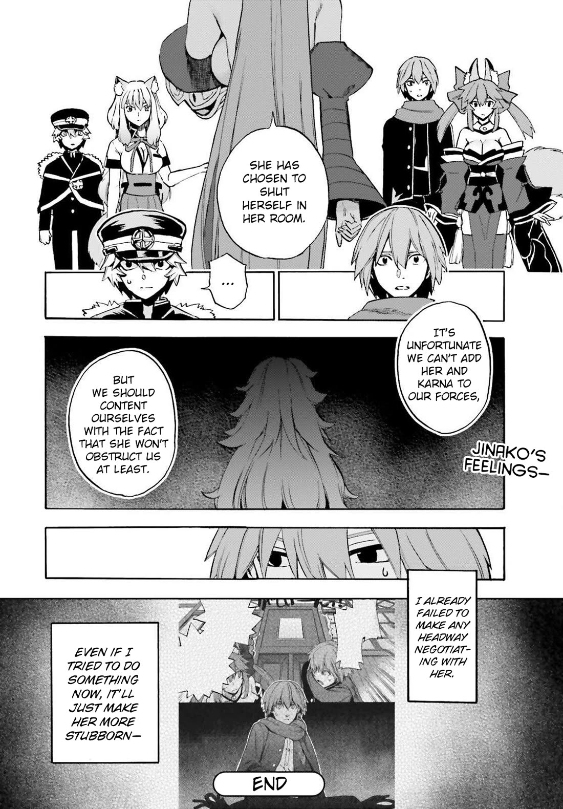 Fate/Extra CCC: Fox Tail Chap 91.5 - Next Chap 92.5