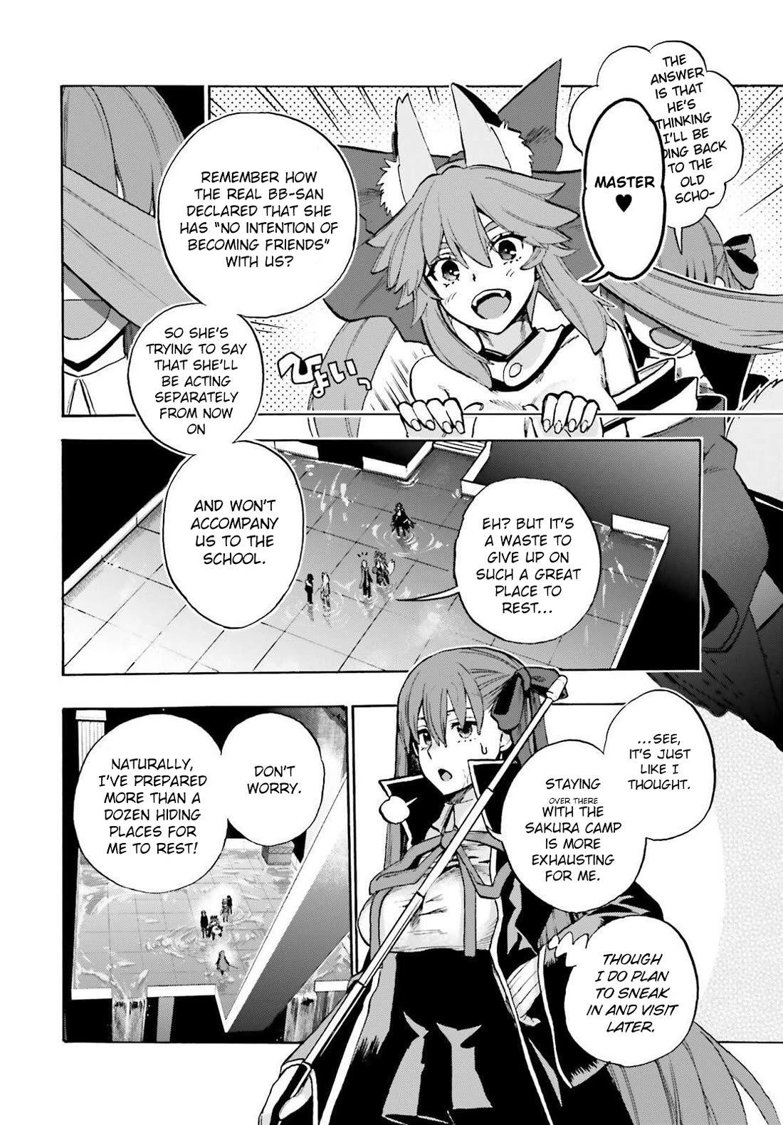 Fate/Extra CCC: Fox Tail Chap 91.5 - Next Chap 92.5