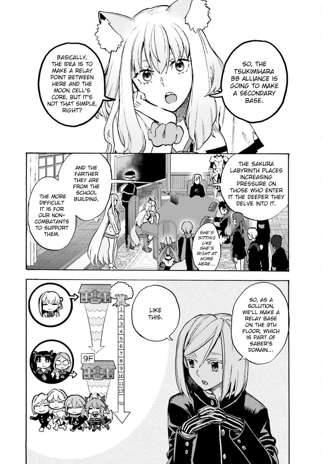 Fate/Extra CCC: Fox Tail Chap 93 - Next Chap 94