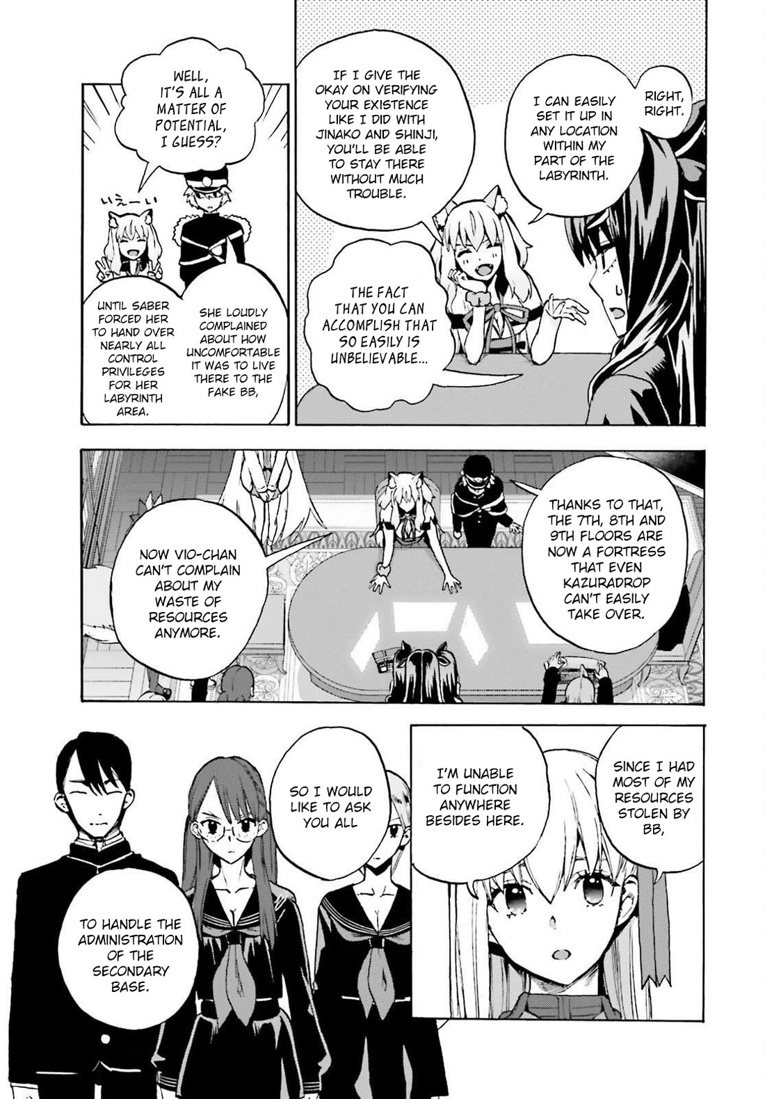 Fate/Extra CCC: Fox Tail Chap 93 - Next Chap 94