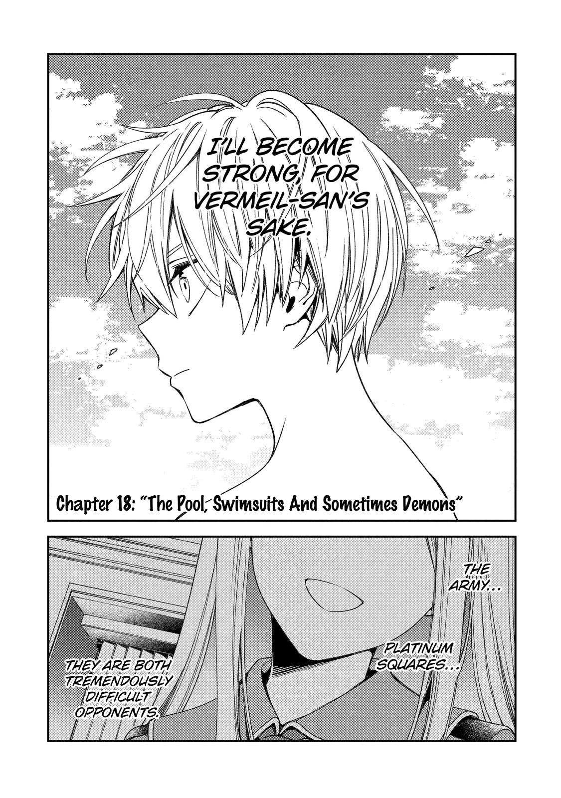 Kinsou no Vermeil: Gakeppuchi Majutsushi wa Saikyou no Yakusai to Mahou Sekai wo Tsukisusumu Chap 18 - Next Chap 19