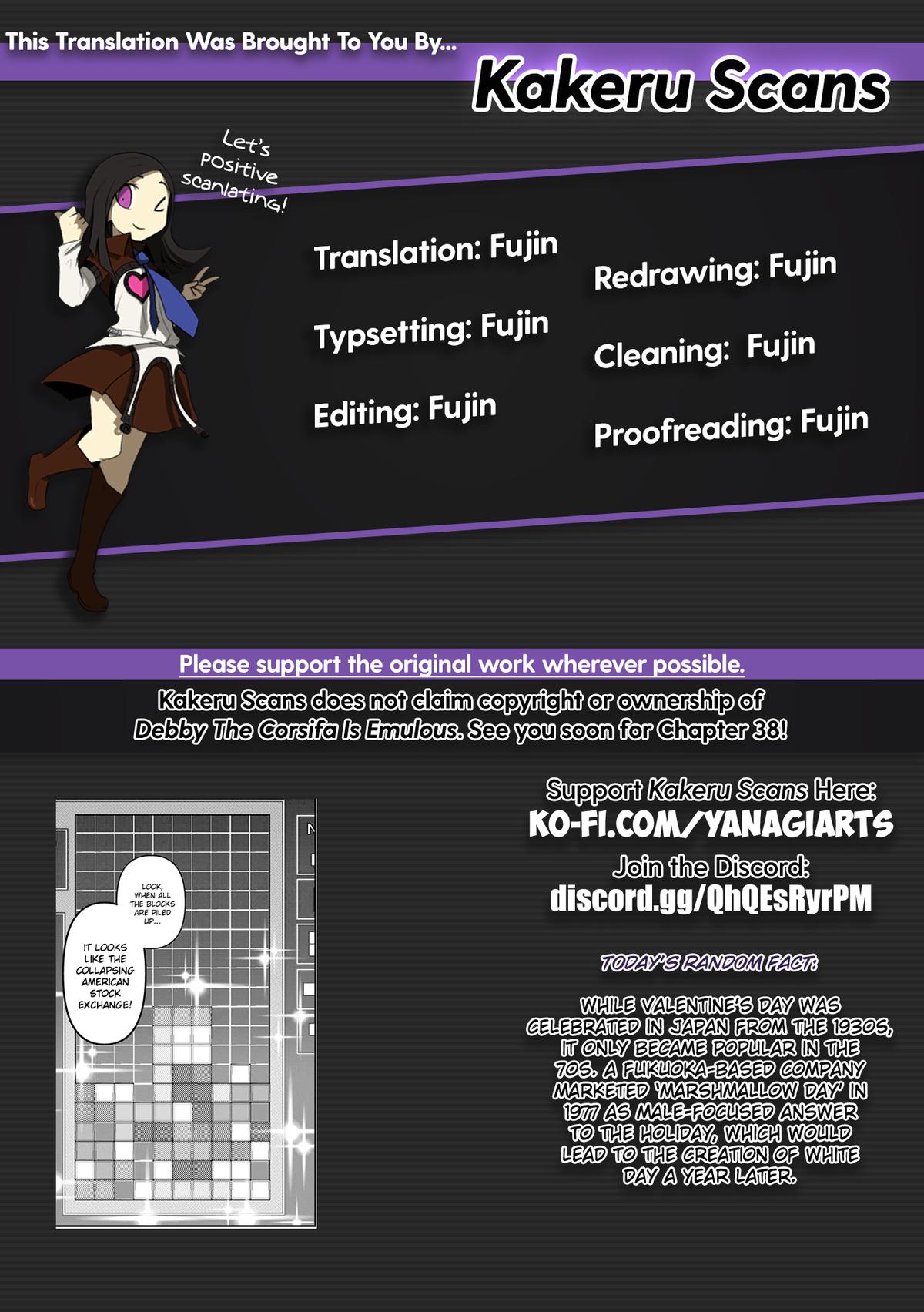 Debby the Corsifa wa Makezugirai Chap 37 - Next Chap 38