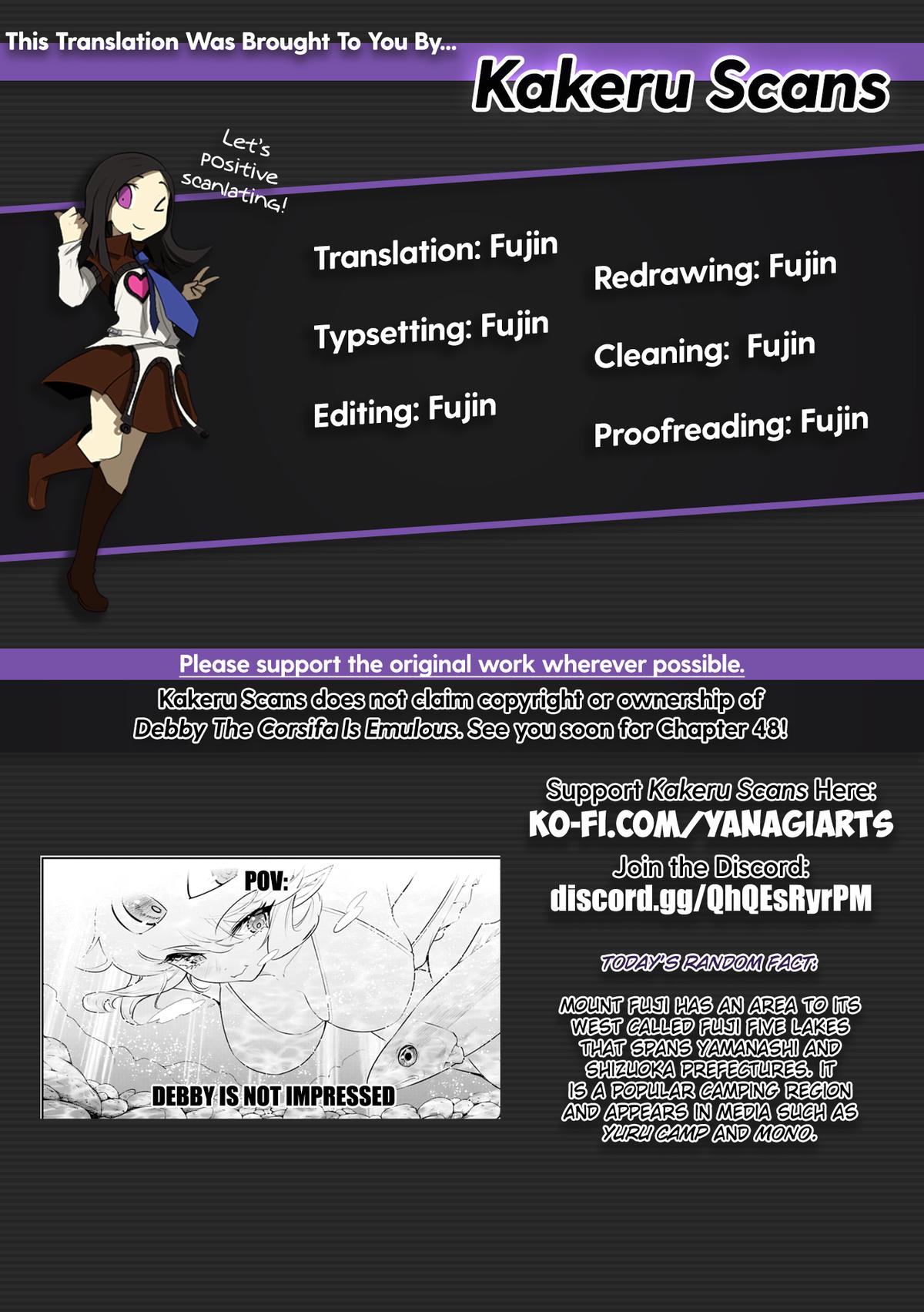Debby the Corsifa wa Makezugirai Chap 47 - Next Chap 48
