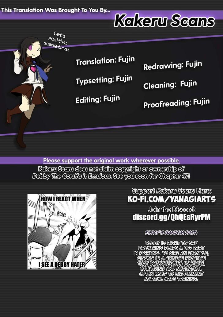 Debby the Corsifa wa Makezugirai Chap 46 - Next Chap 47