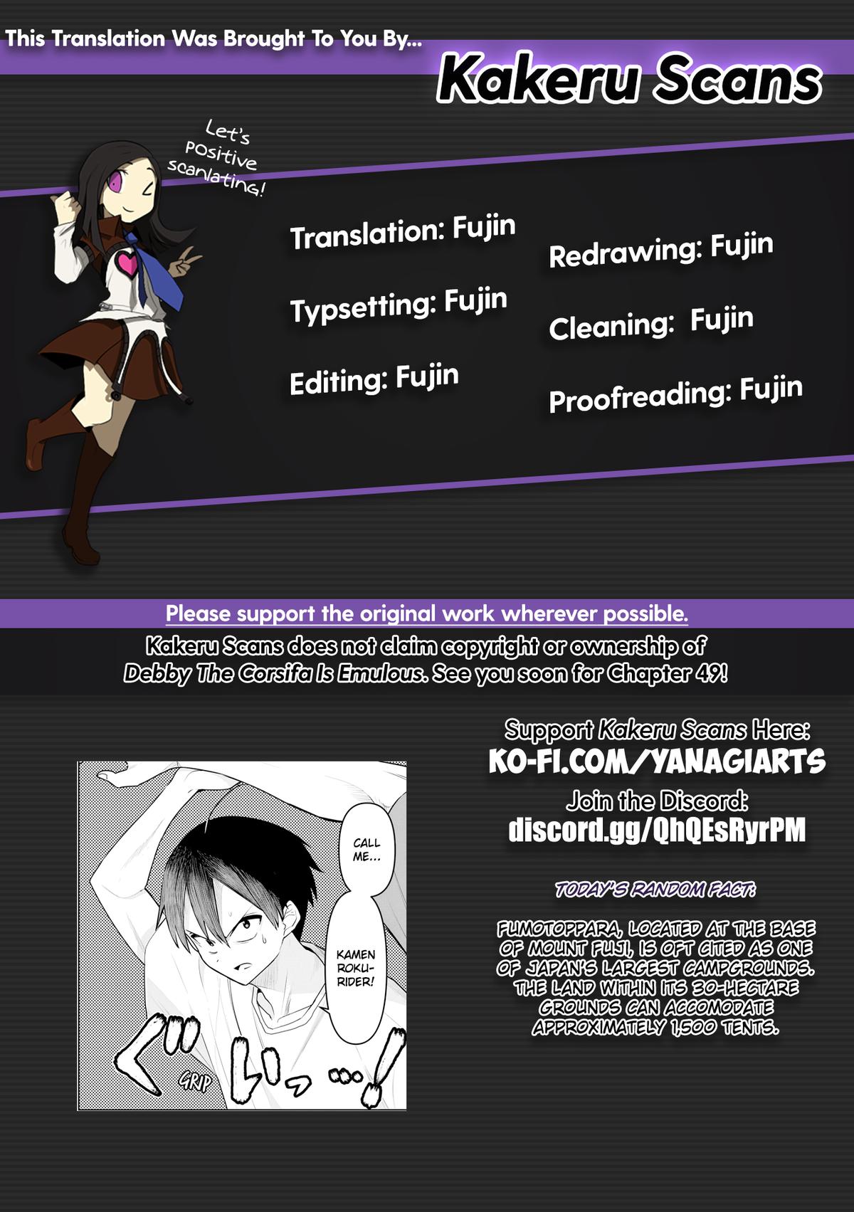 Debby the Corsifa wa Makezugirai Chap 48 - Next Chap 49