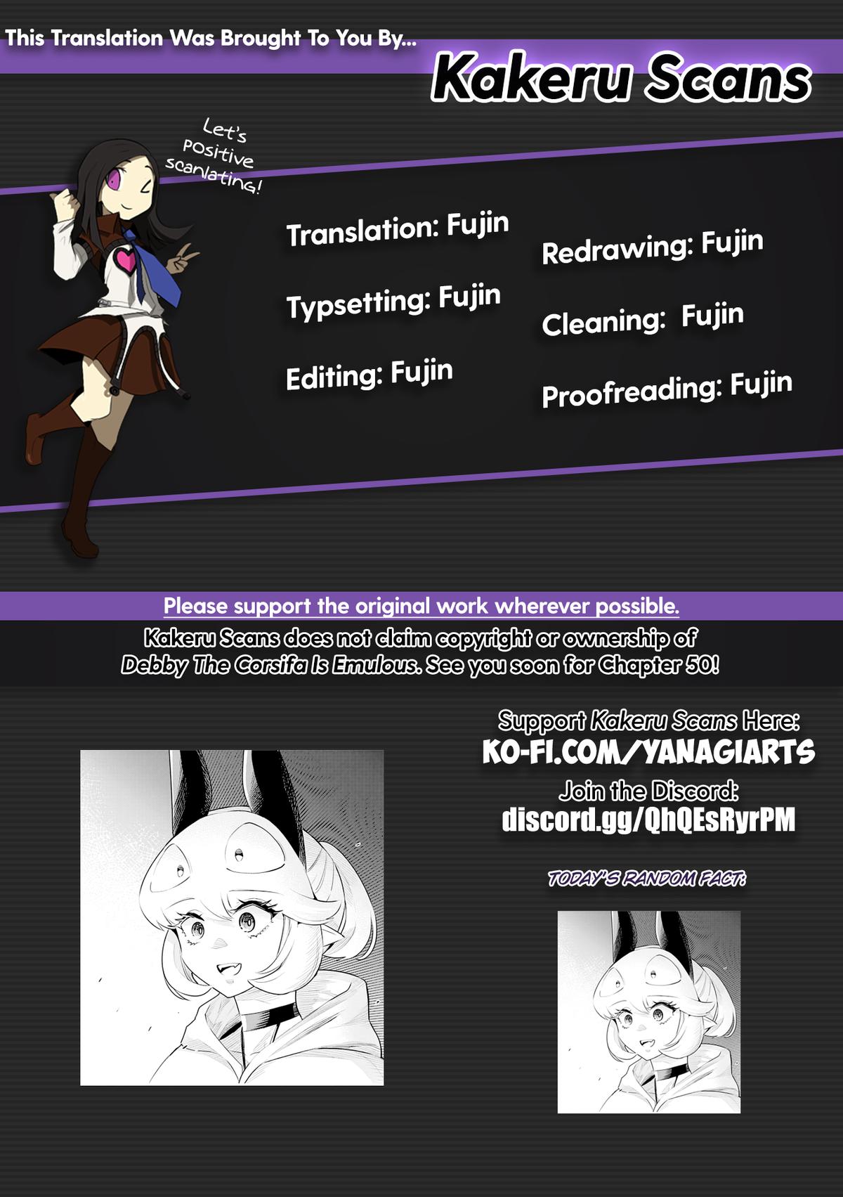Debby the Corsifa wa Makezugirai Chap 49 - Next Chap 50