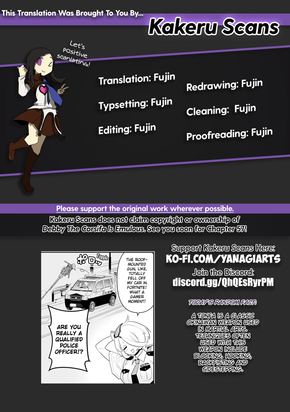 Debby the Corsifa wa Makezugirai Chap 56 - Next Chap 57