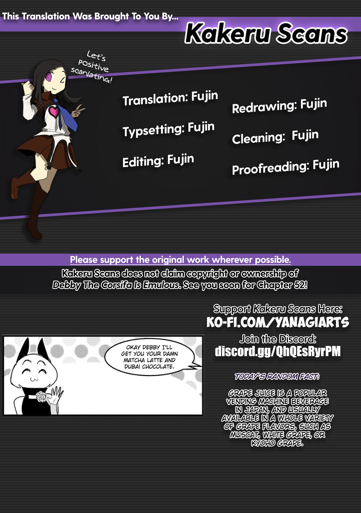 Debby the Corsifa wa Makezugirai Chap 51 - Next Chap 52