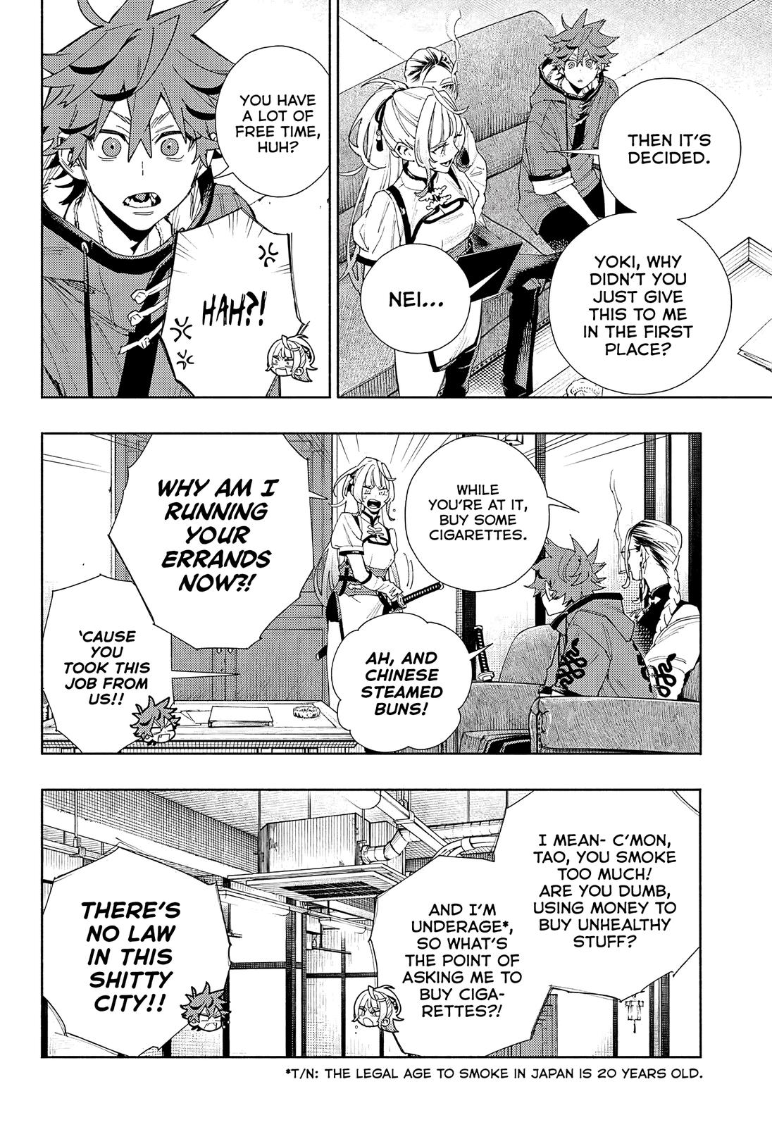 Gokurakugai Chap 5 - Next Chap 6