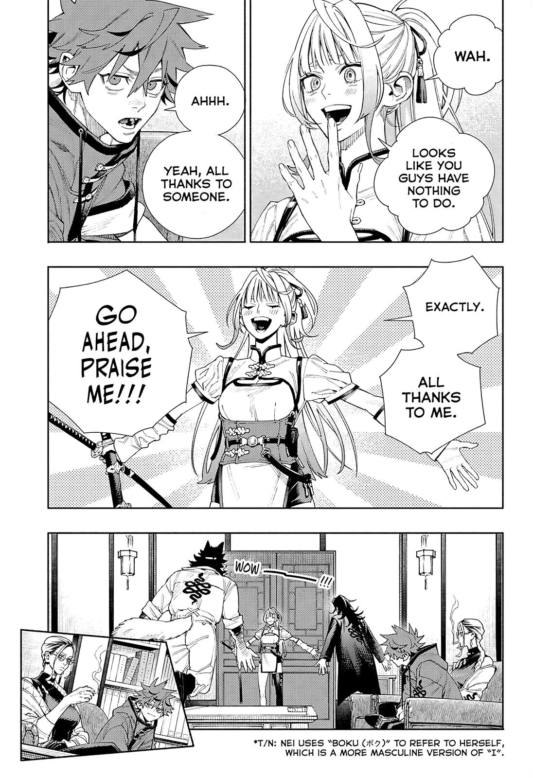 Gokurakugai Chap 5 - Next Chap 6