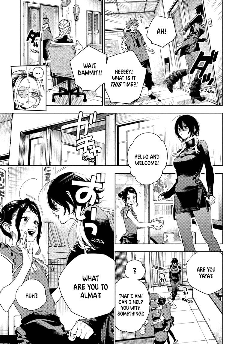 Gokurakugai Chap 18 - Next Chap 19