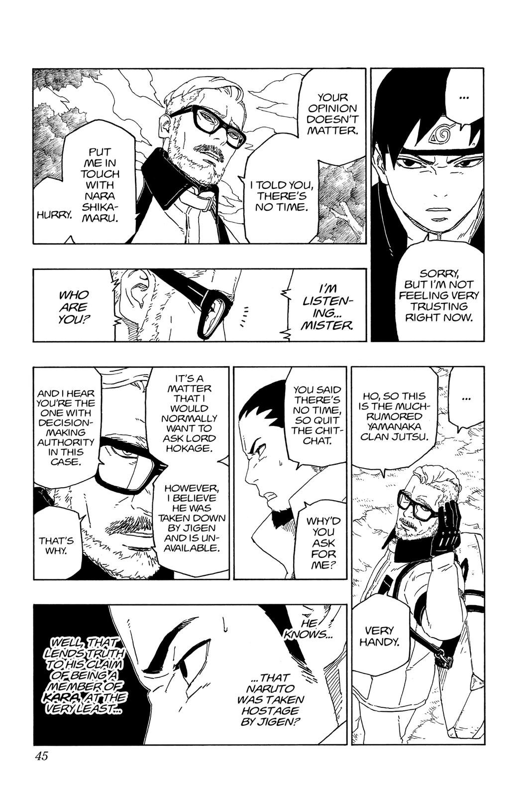 Boruto Chap 44 - Next Chap 45