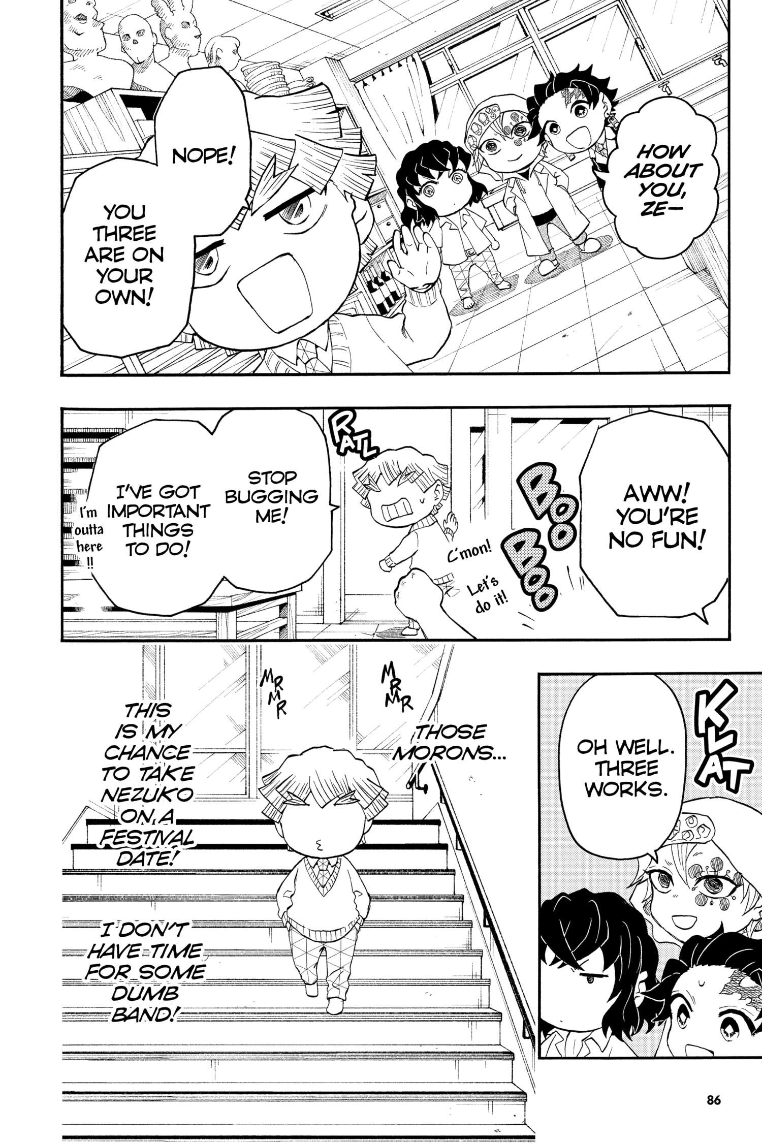 Demon Slayer: Kimetsu Academy Chap 28 - Next Chap 29