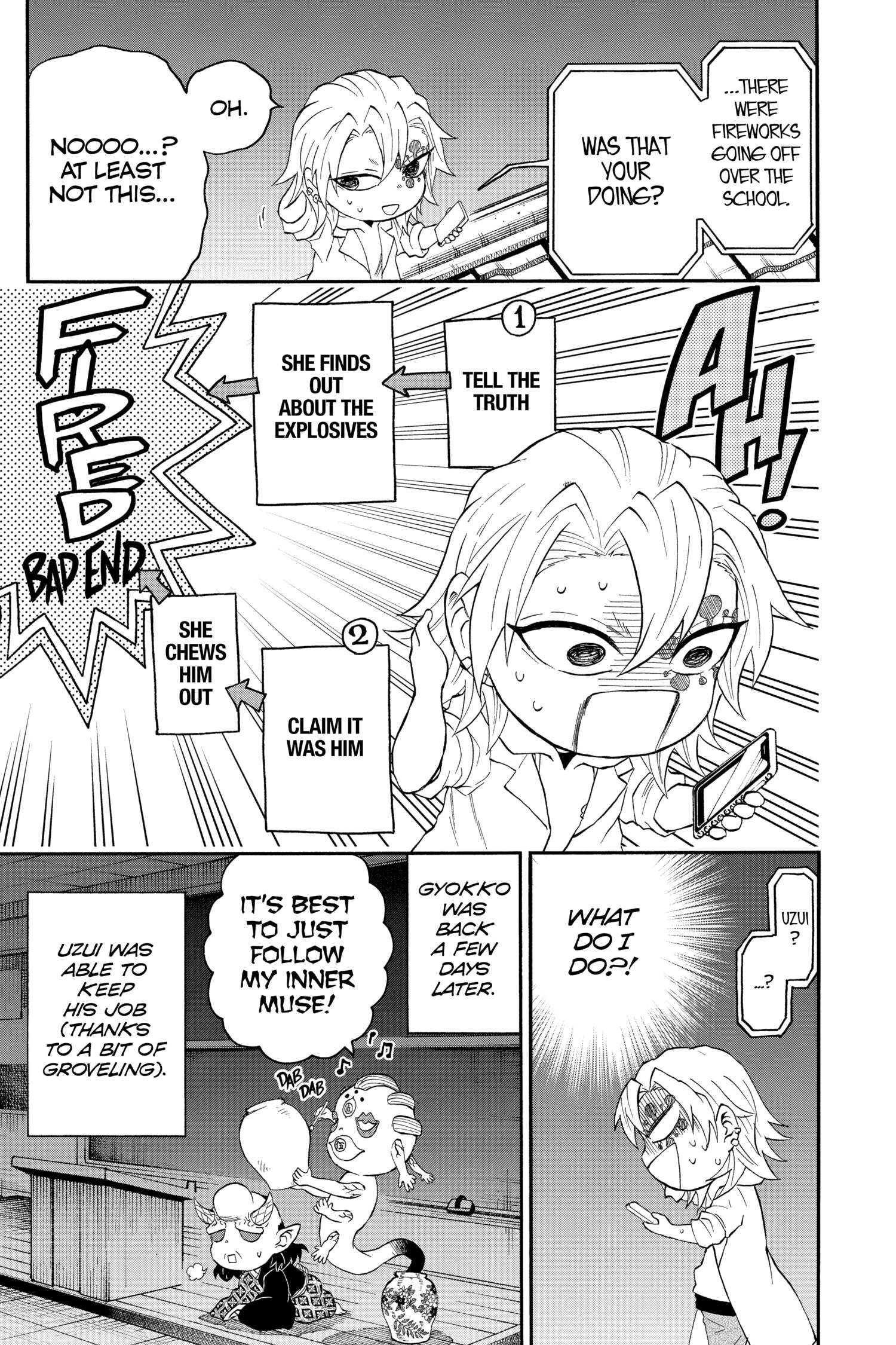 Demon Slayer: Kimetsu Academy Chap 23 - Next Chap 24