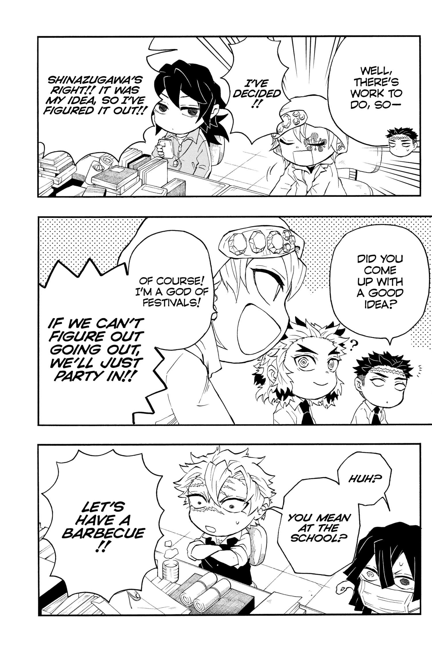 Demon Slayer: Kimetsu Academy Chap 30.5 - Next Chap 31.5