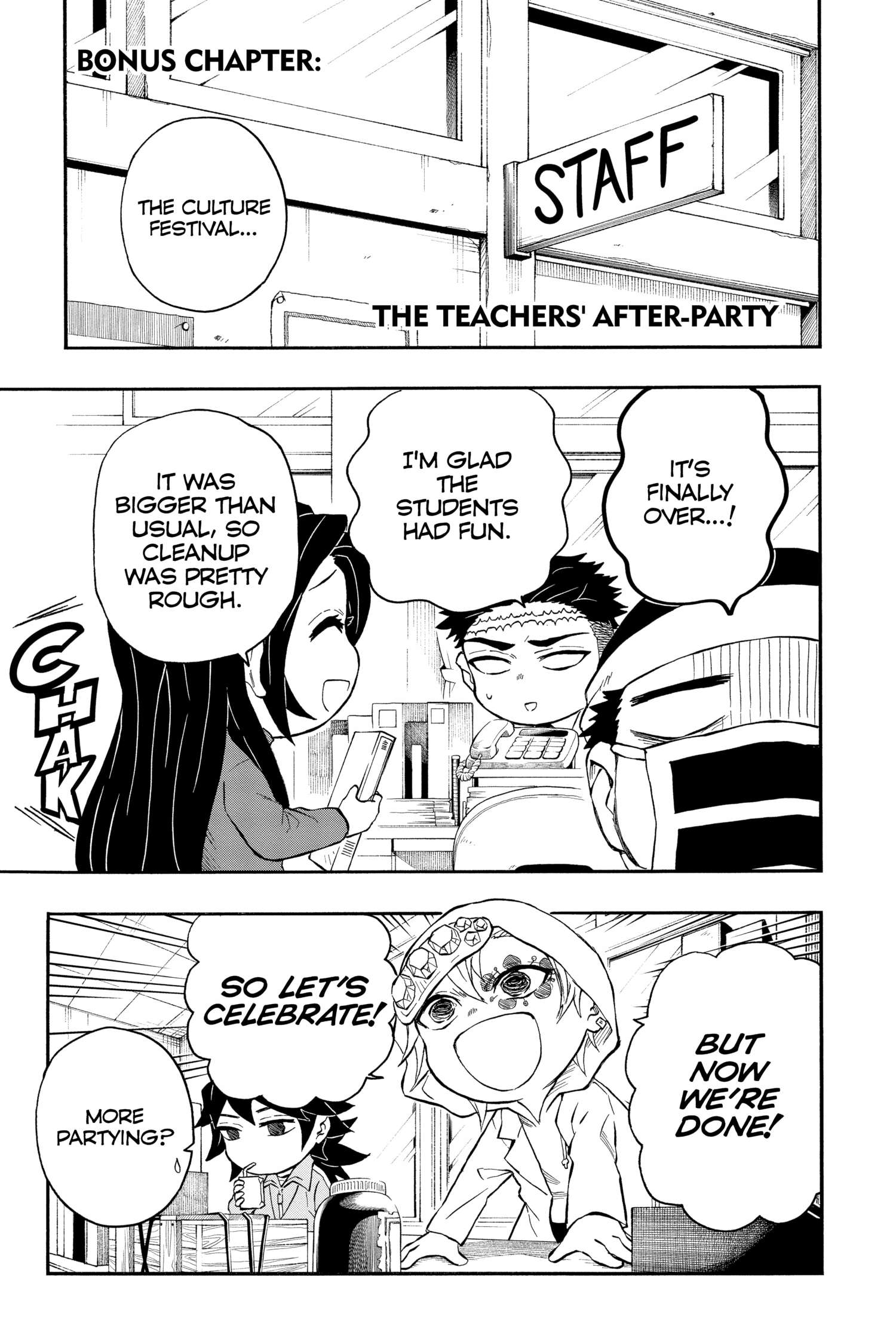 Demon Slayer: Kimetsu Academy Chap 30.5 - Next Chap 31.5