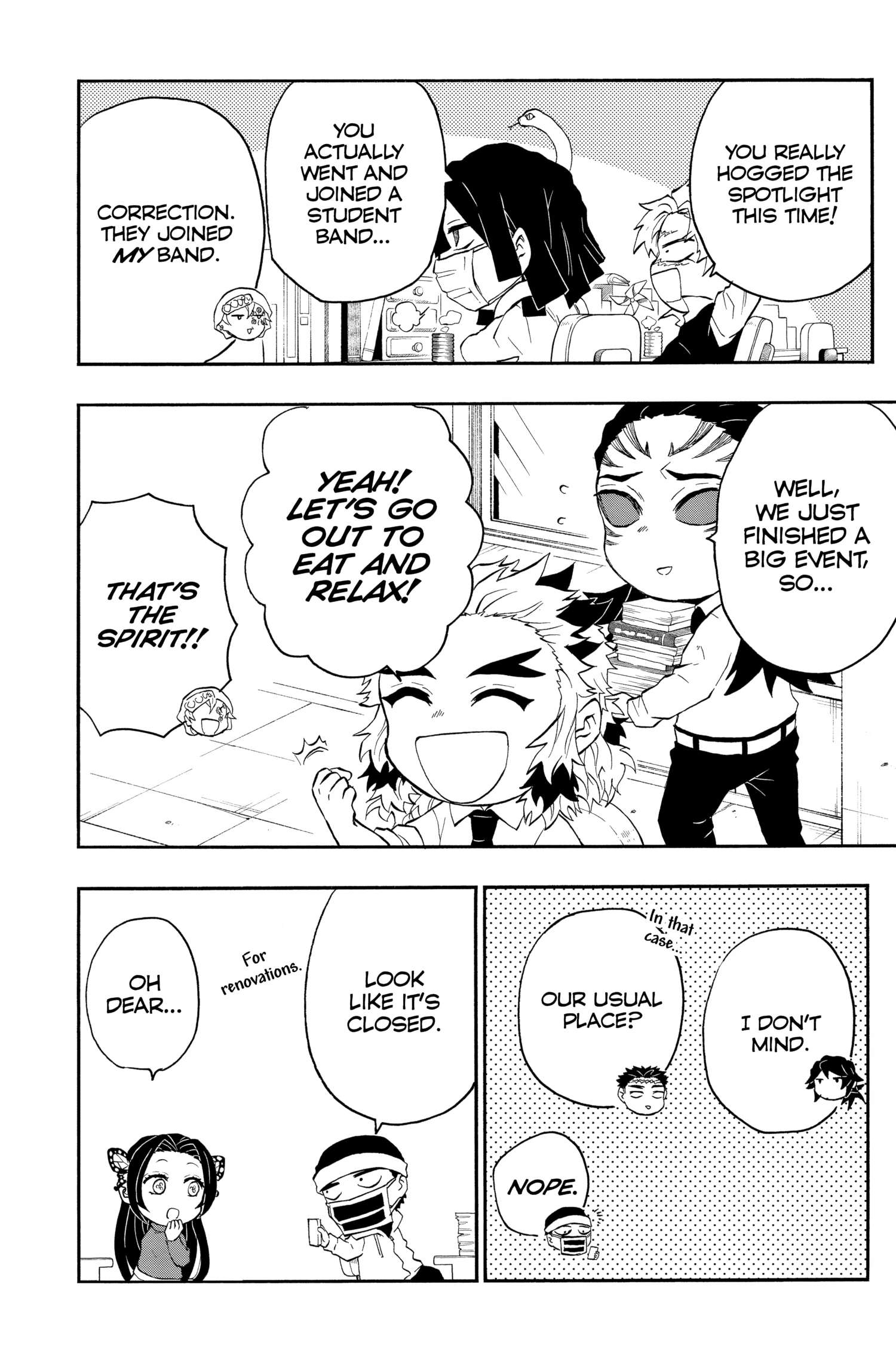 Demon Slayer: Kimetsu Academy Chap 30.5 - Next Chap 31.5