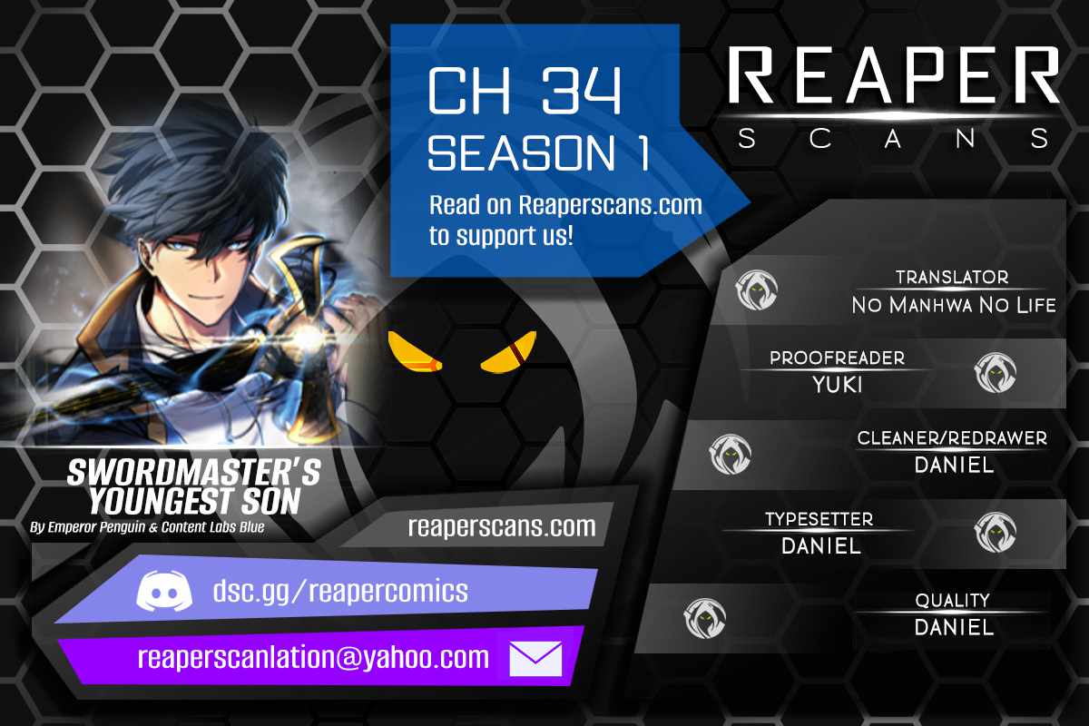 Swordmaster's Youngest Son Chap 34 - Next Chap 35