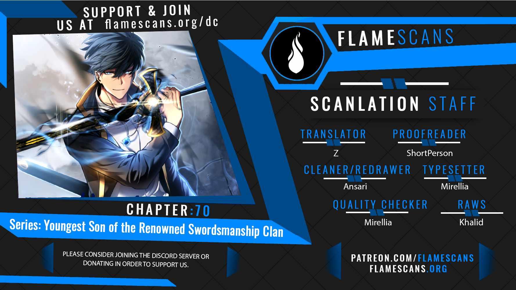 Swordmaster's Youngest Son Chap 70 - Next Chap 71