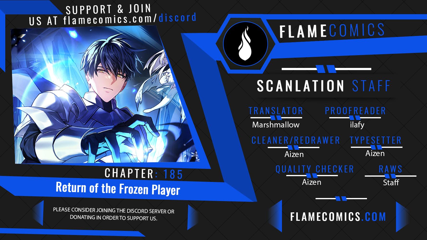 The Frozen Player Returns Chap 185 - Next Chap 186