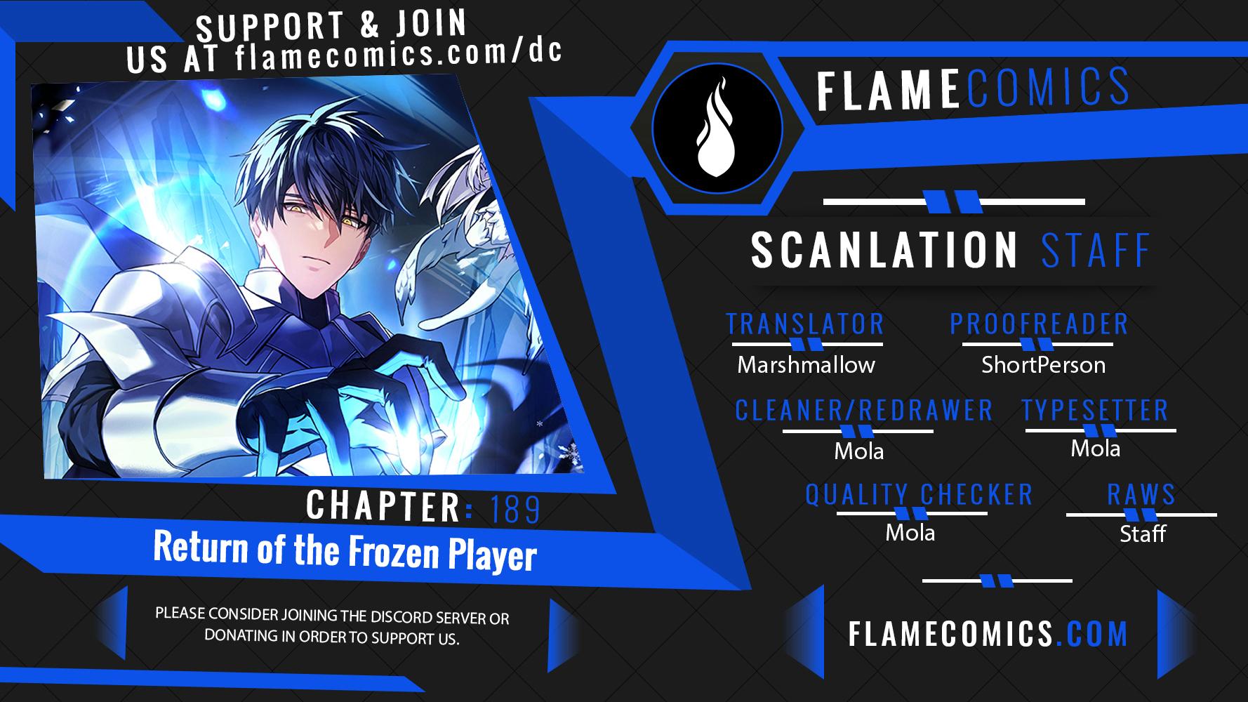 The Frozen Player Returns Chap 189 - Next Chap 190